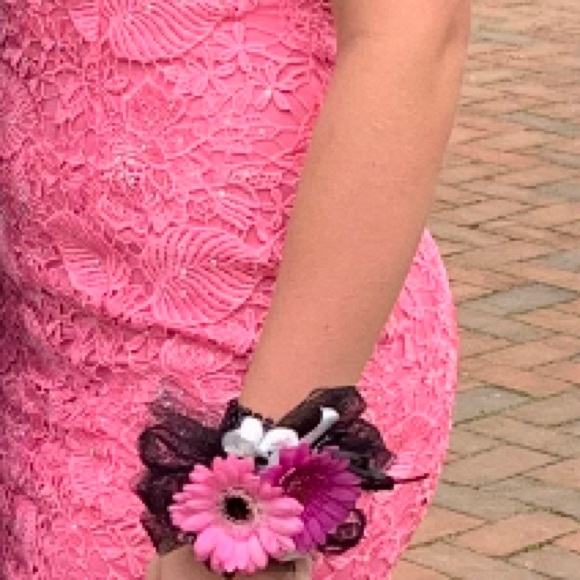 Jules & Cleo Lace Long Sheath Evening/Prom Dress - Picture 7 of 7